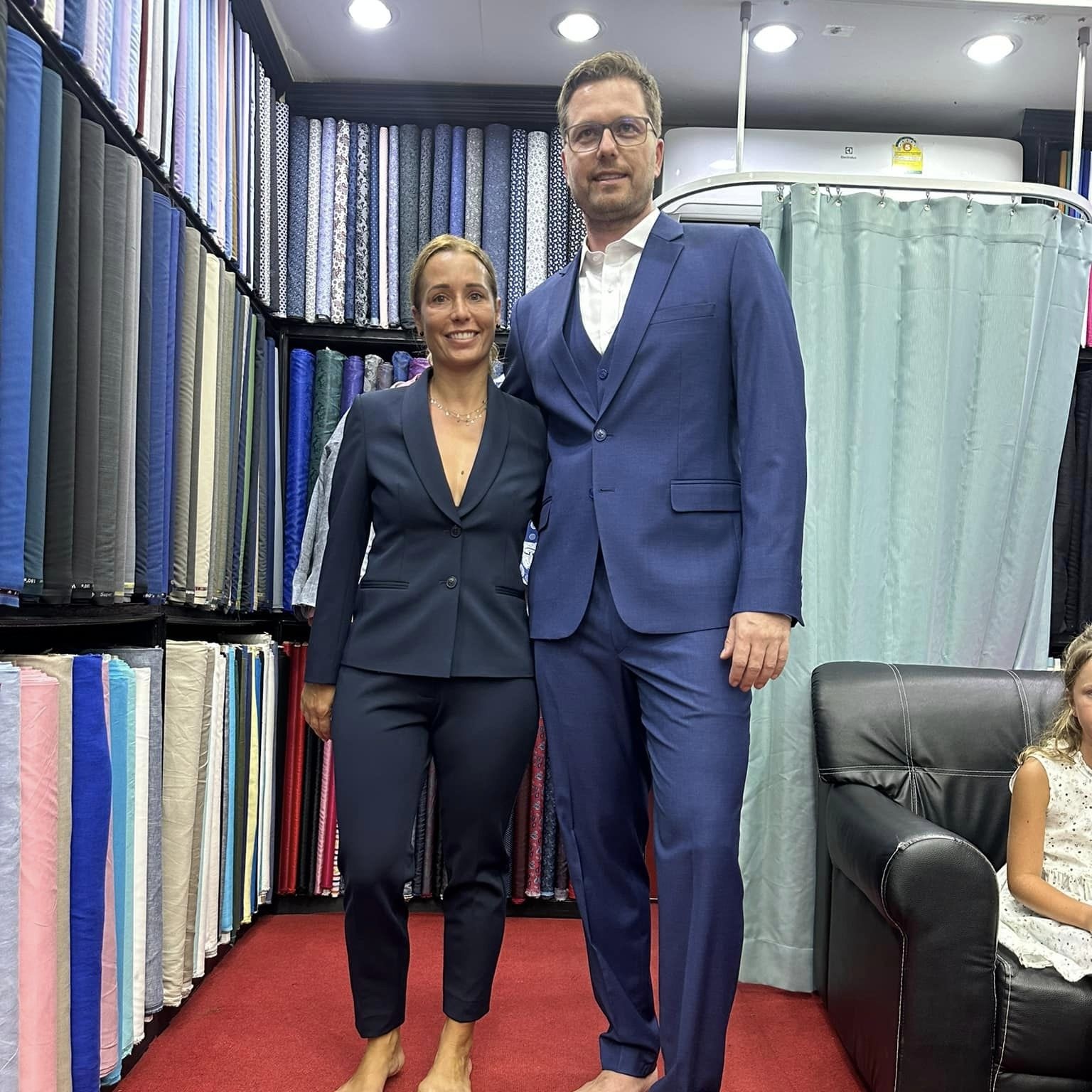 Custom tailored suit and ladies' tailoring